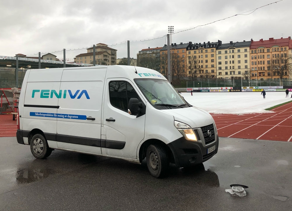 Reniva har levererat 477 granulatsfällor till Stockholms Stad